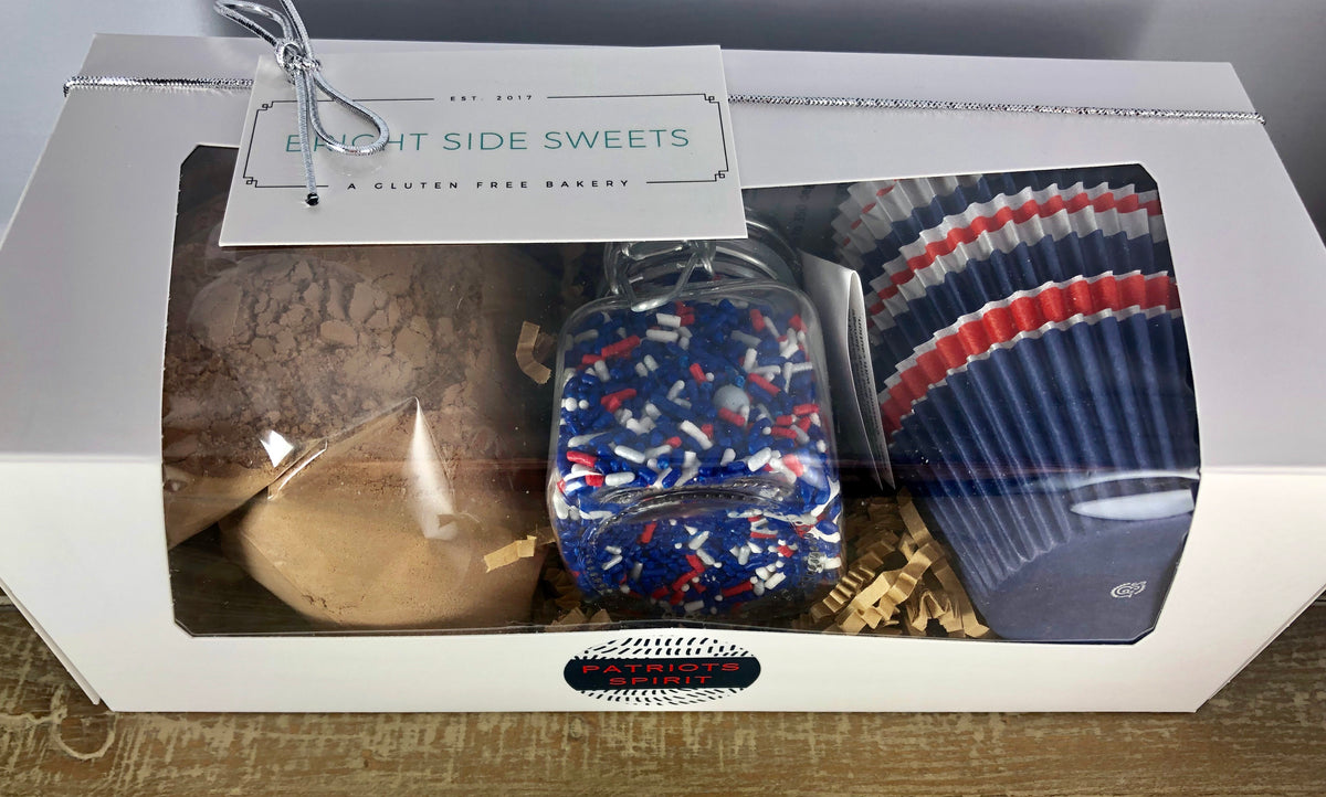 Cupcake Mix Gift Box - Braves Spirit – Bright Side Sweets